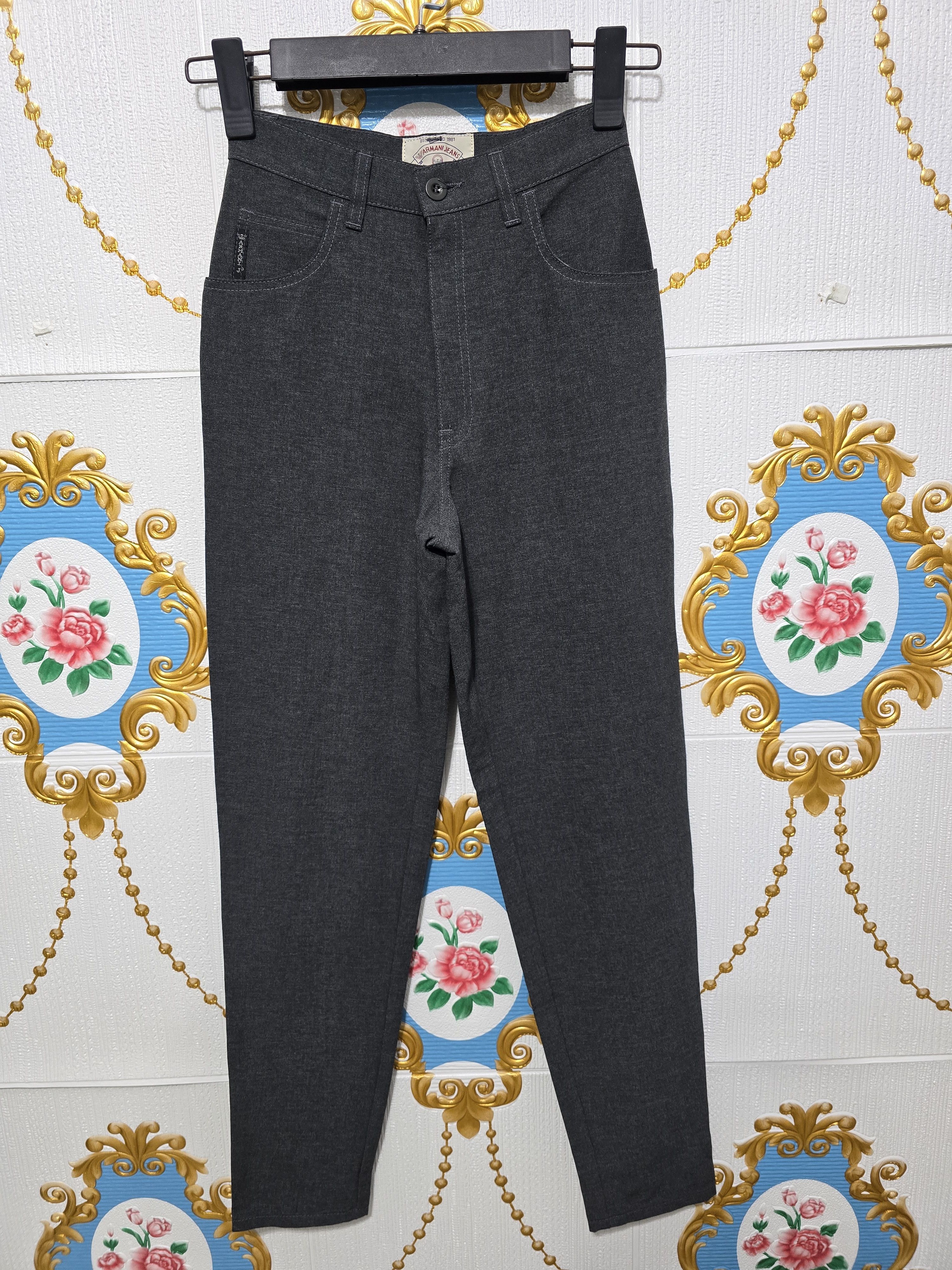 Giorgio Armani GIORGIO ARMANI pants VINTAGE high waist New with tag Size 27" / US 4 / IT 40 - 1 Thumbnail