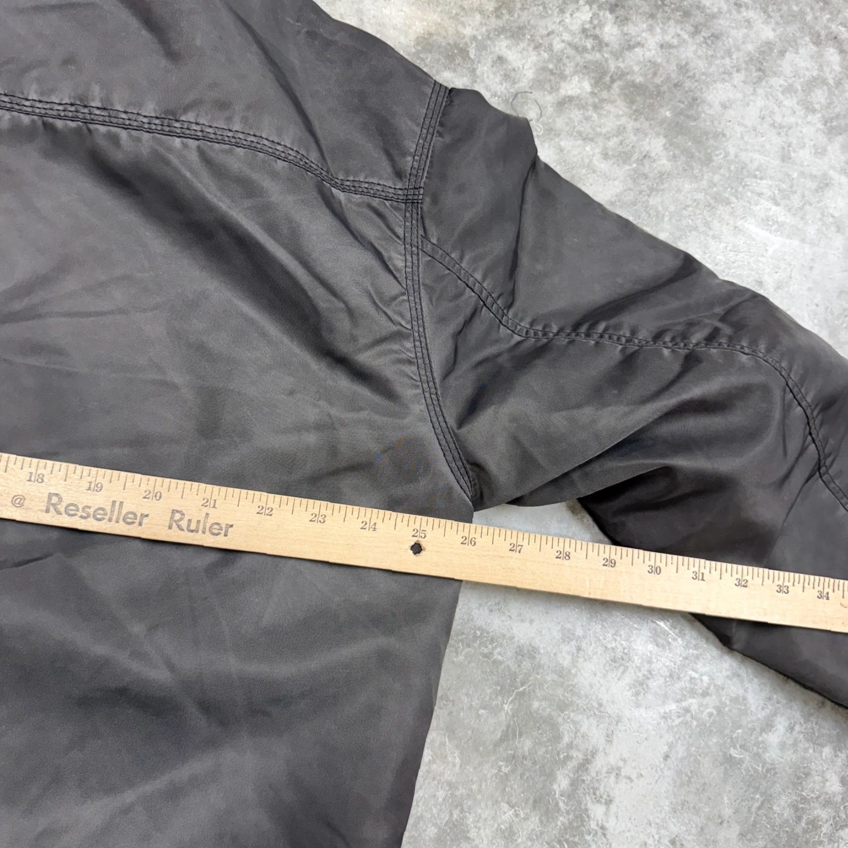 Pacsun PacSun Jacket Mens Small Black Zip Bomber Workwear Snap Cuffs Ring Pull Star Size US S / EU 44-46 / 1 - 6 Thumbnail
