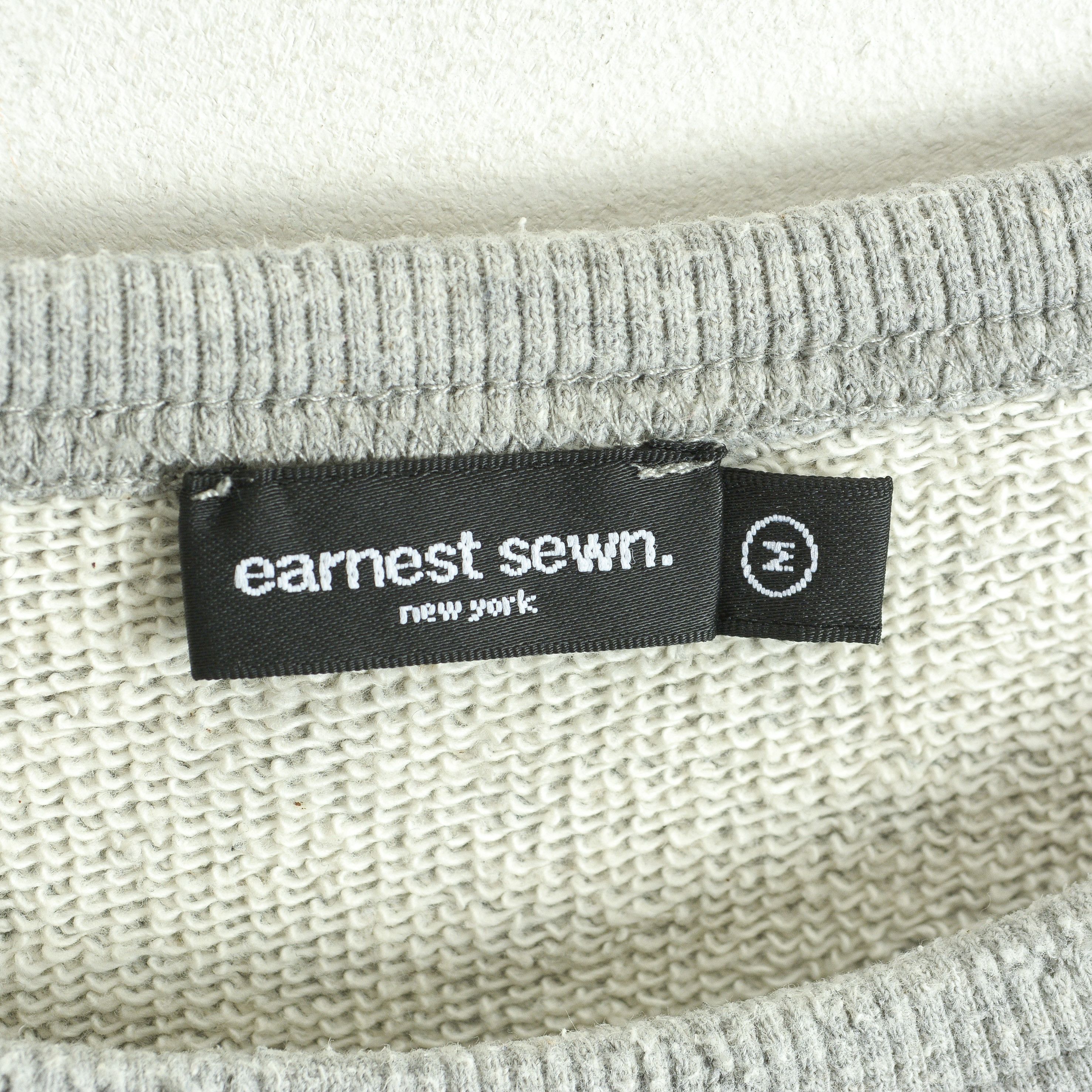 Earnest Sewn Ross Ripped Sweatshirt Men Jumper Pullover Sweater Torn Top Size US M / EU 48-50 / 2 - 3 Thumbnail