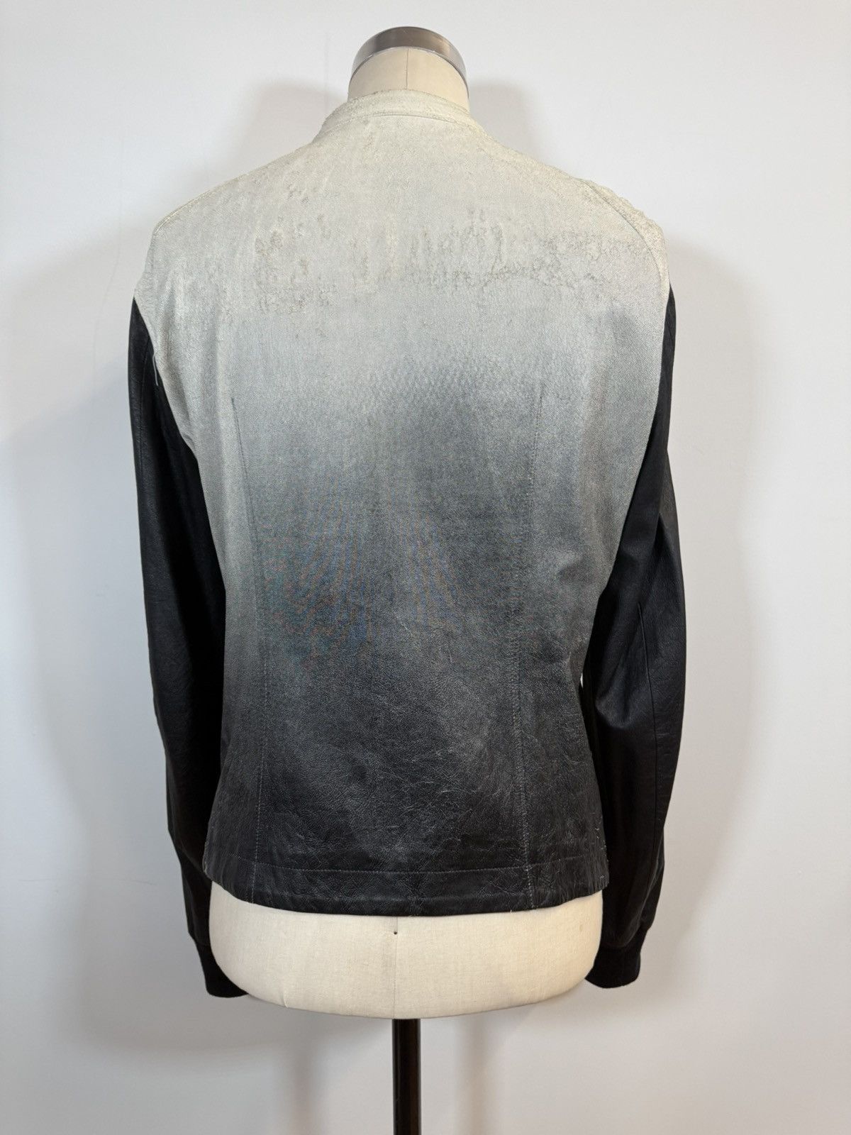 Rick Owens RICK OWENS Ombre Leather Bomber Jacket Size US XL / EU 56 / 4 - 3 Thumbnail