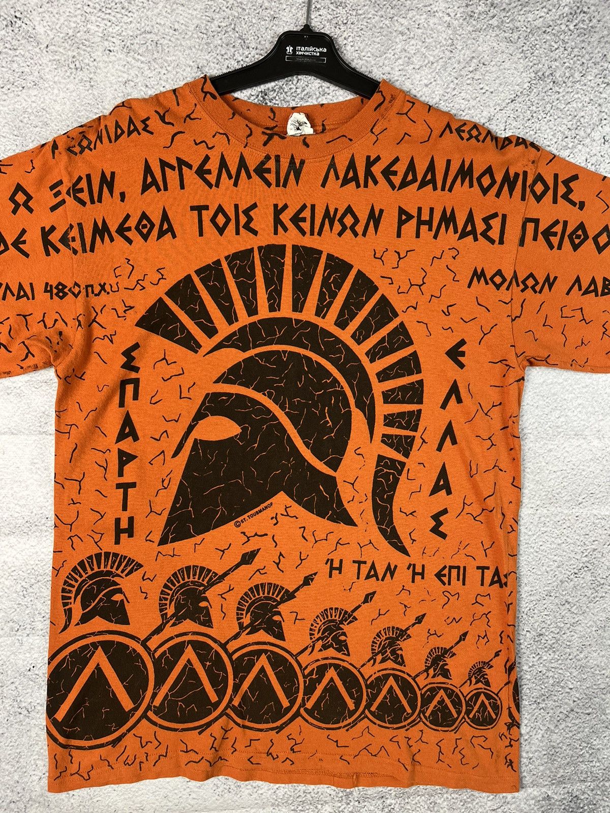 Band Tees × Vintage Vintage Spartans T-shirt Size US L / EU 52-54 / 3 - 4 Thumbnail