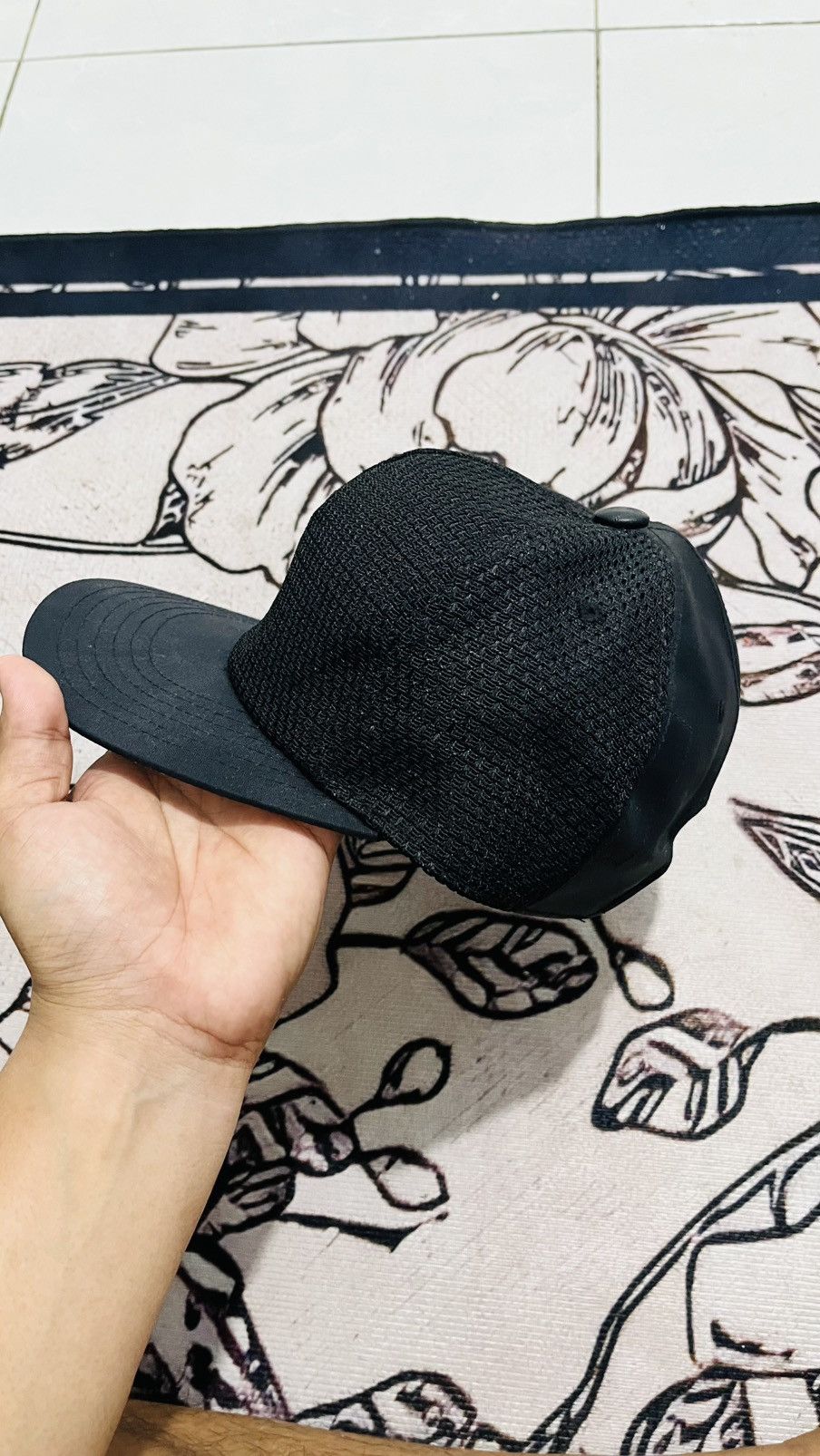 Zucca Zuca_Space mesh Leather Hat Size ONE SIZE - 2 Thumbnail
