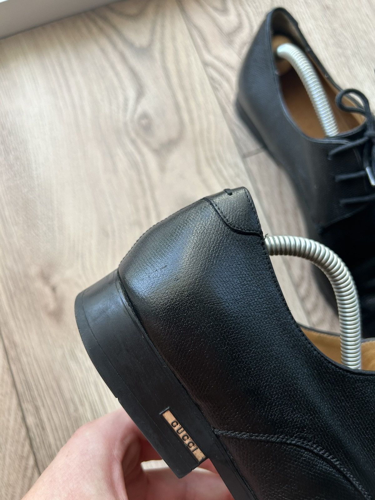 Gucci Gucci Formal Shoes Leather Brown 👞 Size US 7 / EU 40 - 3 Thumbnail