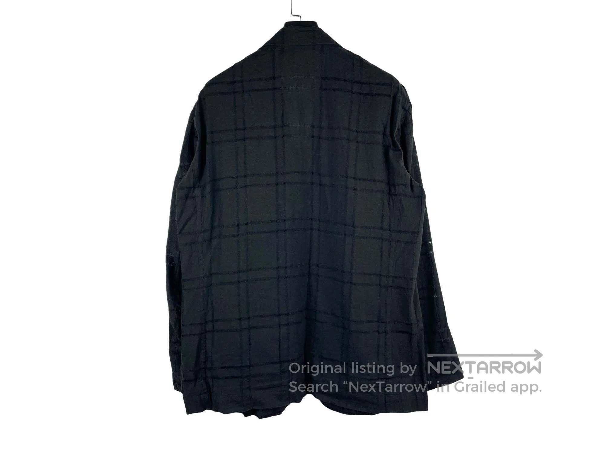 Issey Miyake Issey Miyake Plaid Jacket Size US XL / EU 56 / 4 - 2 Thumbnail
