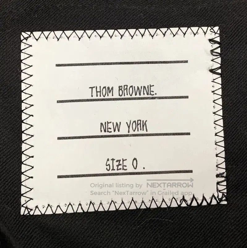 Thom Browne Thom Browne Women's Black Wool Casual Pants . Size 23" - 6 Thumbnail