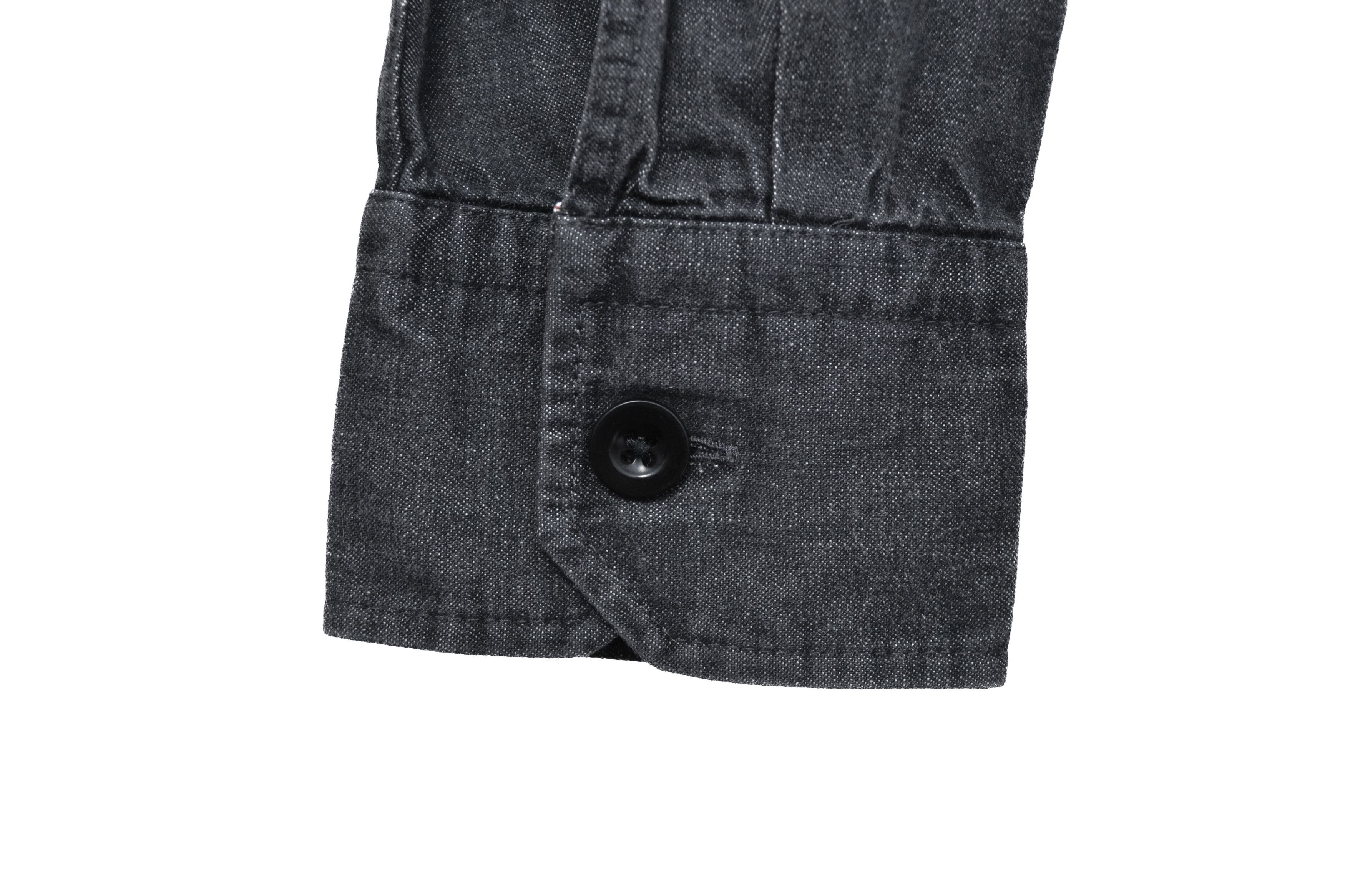 Mr P. Porter 100% Cotton Men’s Gray Long Sleeve Shirt