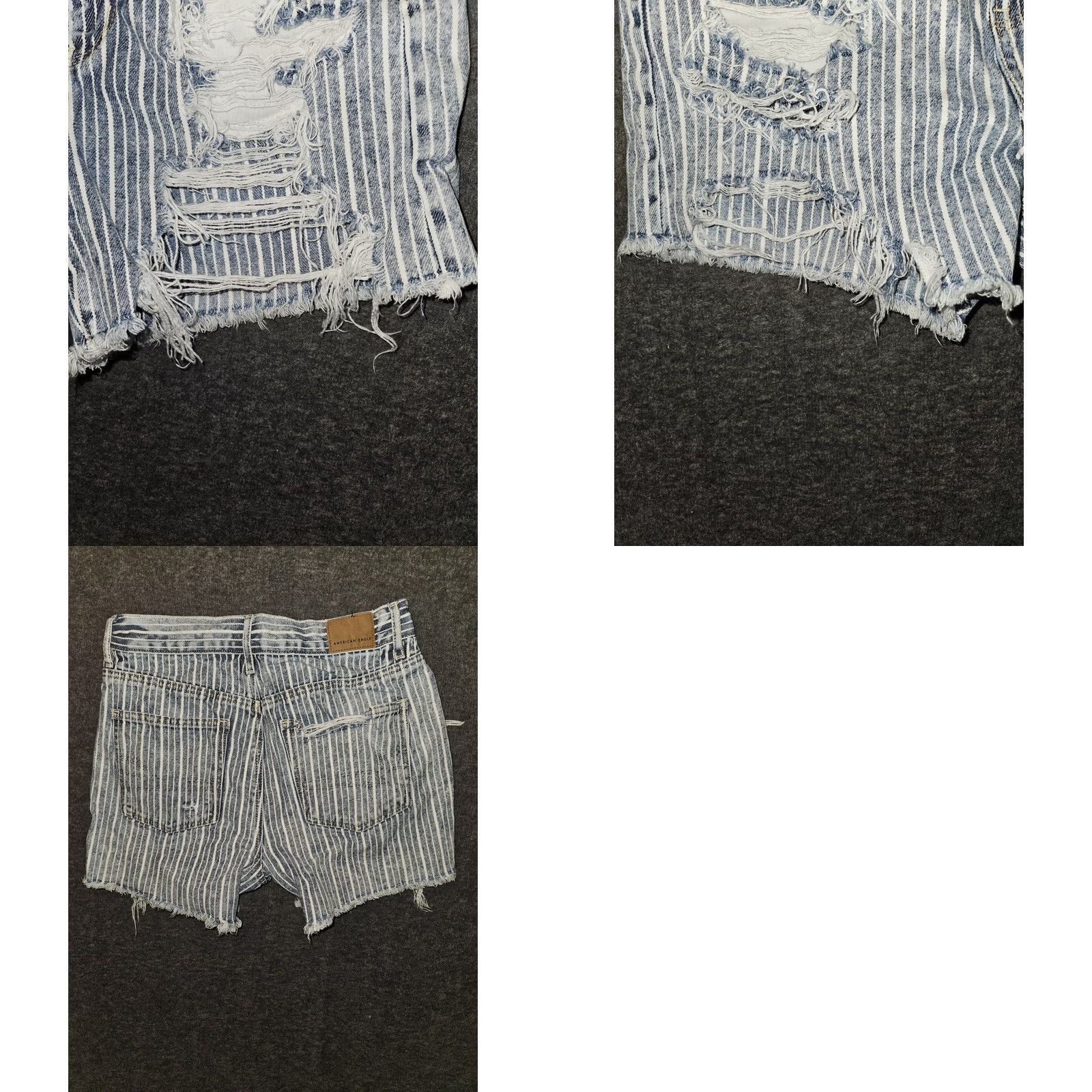 American Eagle Outfitters VINTAGE American Eagle 90's Boyfriend Shorts Shirt? Size 25" / US 0 / IT 36 - 8 Thumbnail