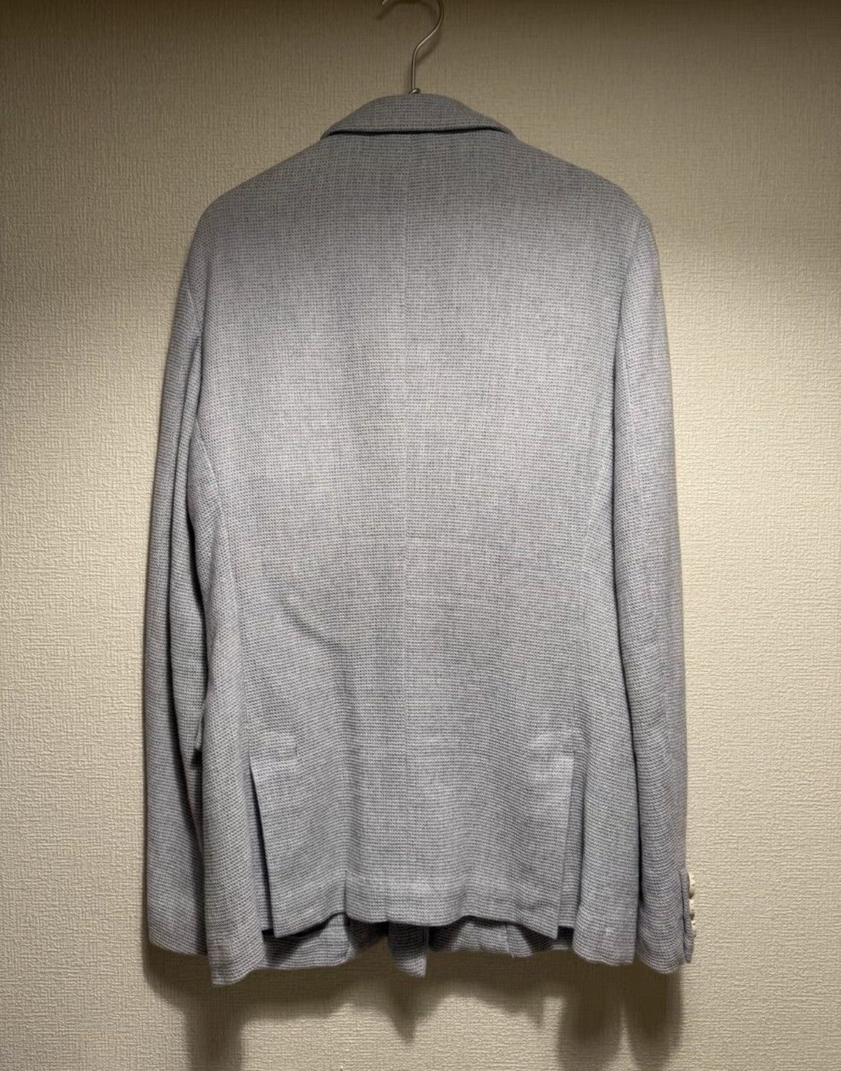 Comme des Garcons Blue Double-Breasted Light Jacket Size M Size US M / EU 48-50 / 2 - 9 Thumbnail