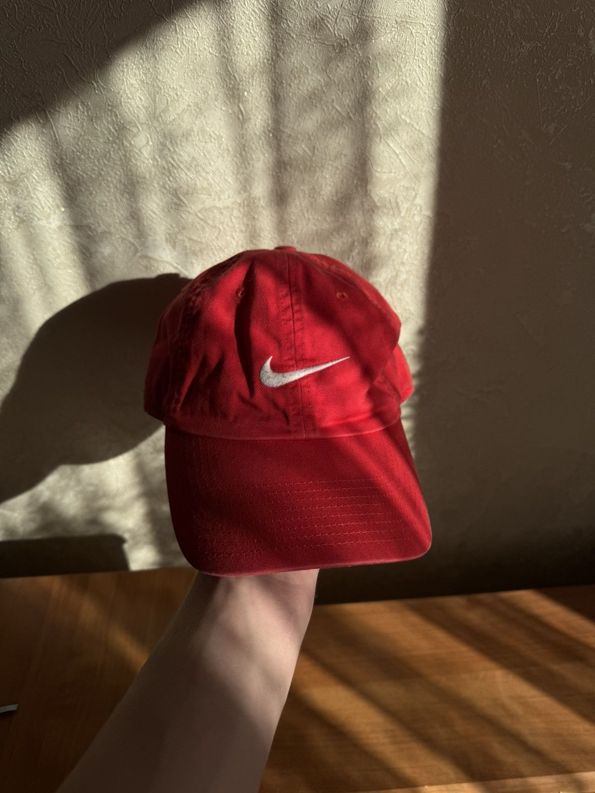 Nike Nike Heritage 86 (H86) Small Swoosh Dad Hat – Red Size ONE SIZE - 3 Thumbnail