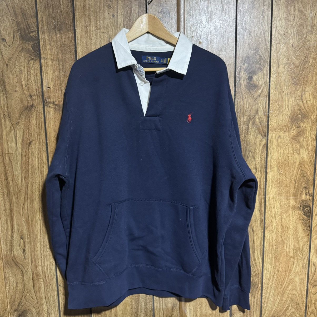 Polo Ralph Lauren Ralph Lauren Collared Sweat Shirt Size US XL / EU 56 / 4 - 3 Thumbnail