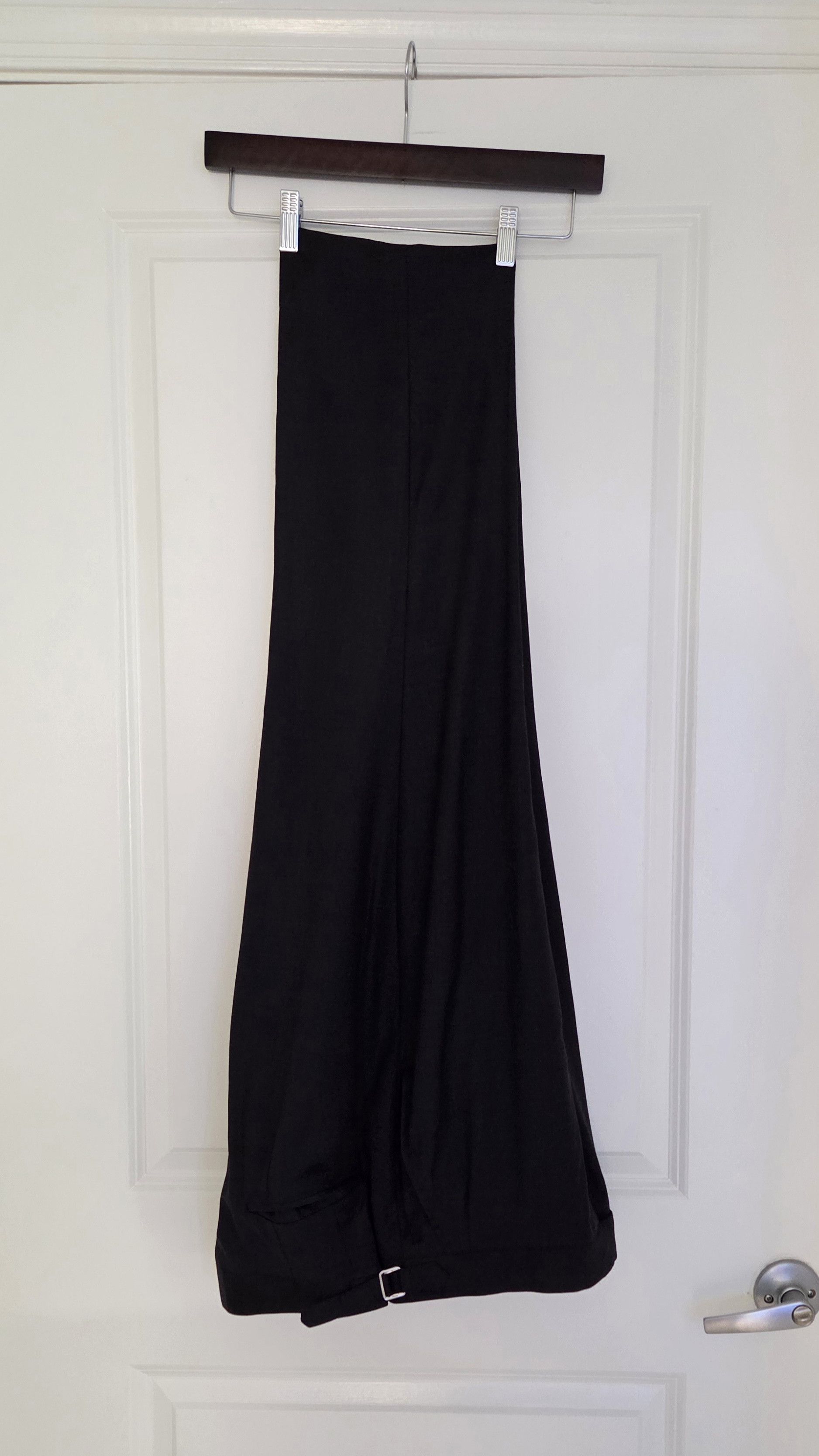 Other W. W. Chan charcoal wool twill dress pants Size 36R - 3 Thumbnail