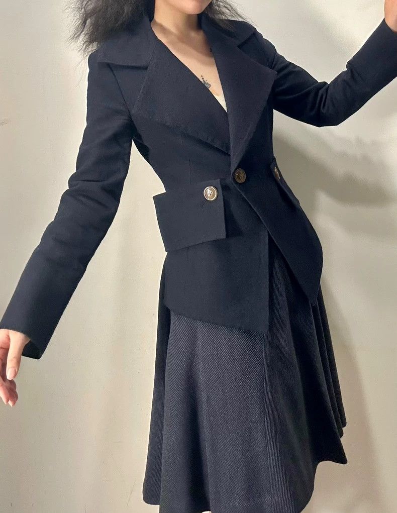 Vivienne Westwood Vivienne Westwood A Tibetan blue double coat Size M / US 6-8 / IT 42-44 - 1 Thumbnail