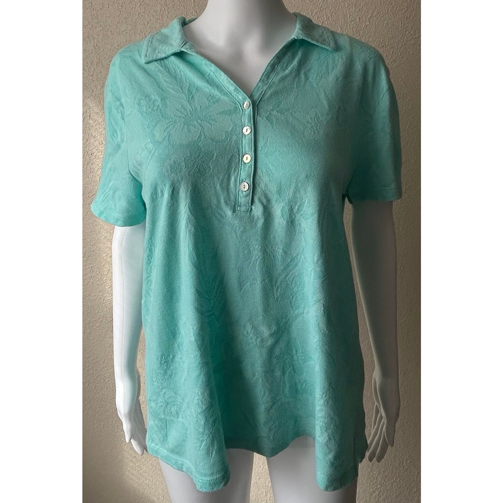 Other Caribbean Joe | Casual Button Down Collared Polo Shirt | XL Size XL / US 12-14 / IT 48-50 - 1 Thumbnail