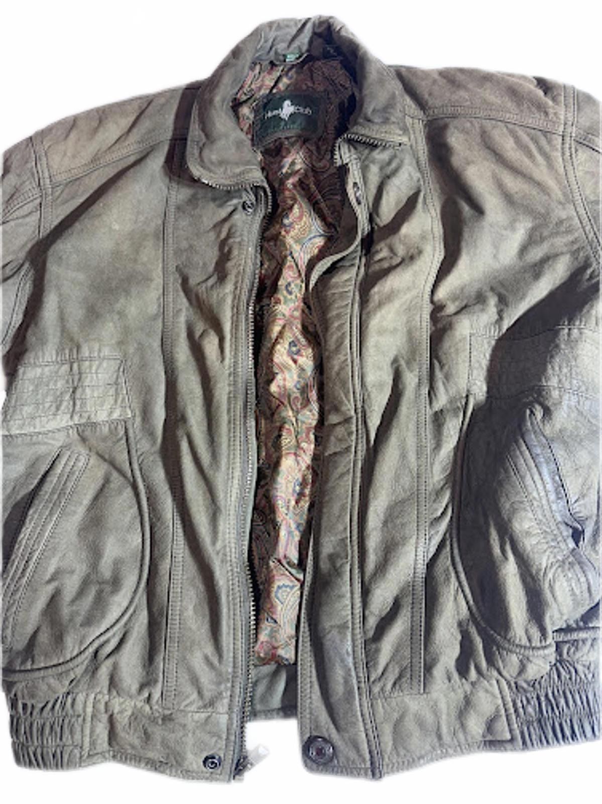 Hunt Club Vintage Hunt Club Leather Bomber Paisley Lined Medium Size US M / EU 48-50 / 2 - 3 Thumbnail