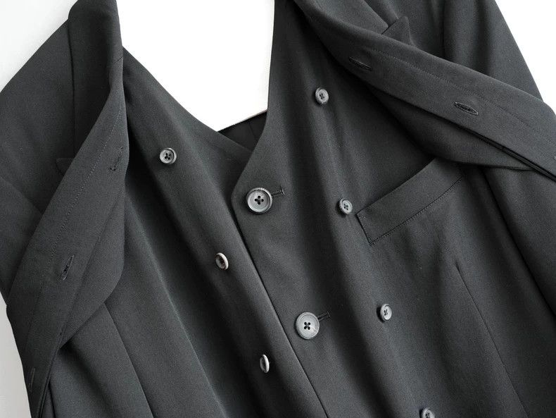 Yohji Yamamoto Yohji Yamamoto 11 AW Double Raven Plain Edition coat 2503-N Size US S / EU 44-46 / 1 - 7 Thumbnail
