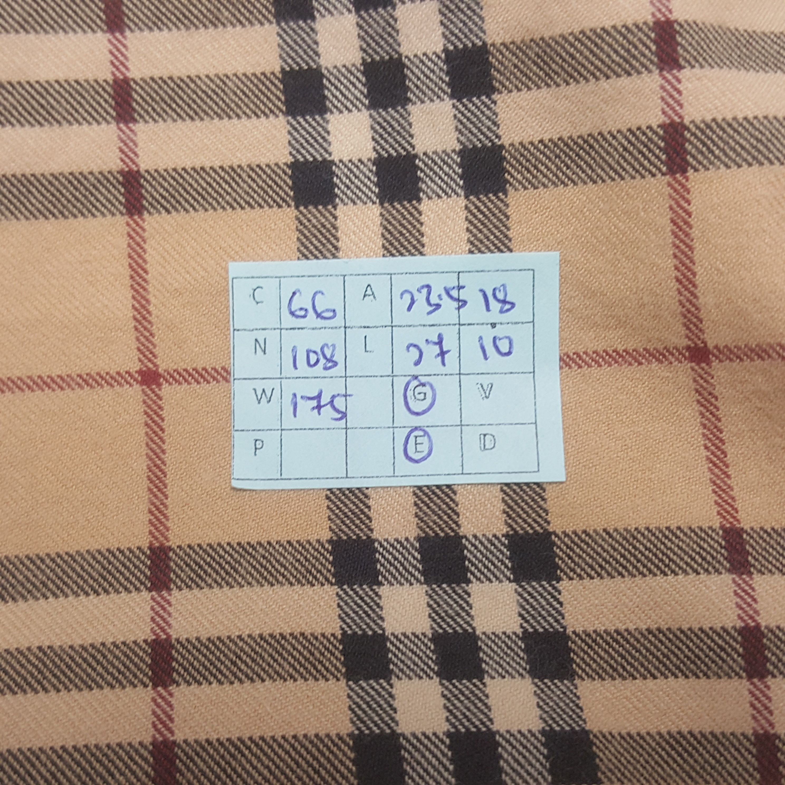Burberry × Vintage Vintage Burberry London Nova Check Button Up Shirt Size US L / EU 52-54 / 3 - 5 Thumbnail