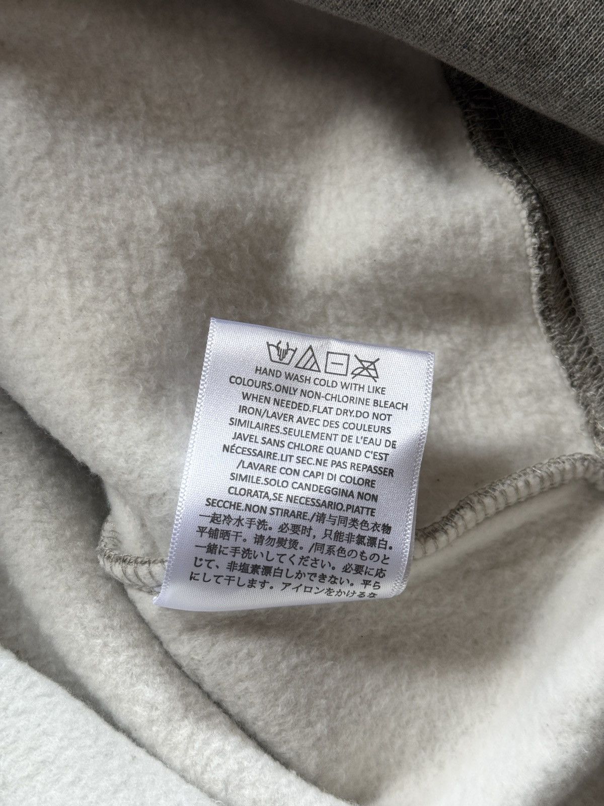 Essentials Fear of God Essentials Dark Oatmeal 1977 Crewneck Sweatshirt Size US L / EU 52-54 / 3 - 5 Thumbnail