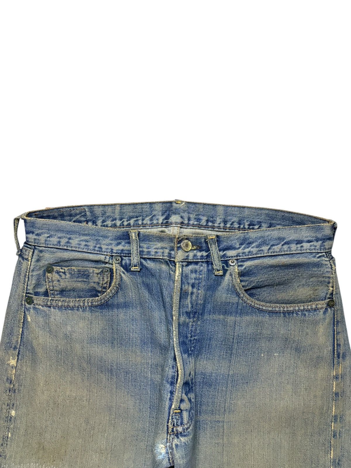Levi's SICK VINTAGE 60s Levis 501 Big E Selvedge Jeans Button 16 Size US 33 - 6 Thumbnail