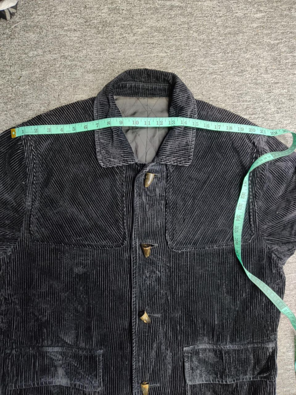 Kansai Yamamoto Vintage Kansai Man Velvet Corduroy Duffle Jacket Size US L / EU 52-54 / 3 - 14 Thumbnail