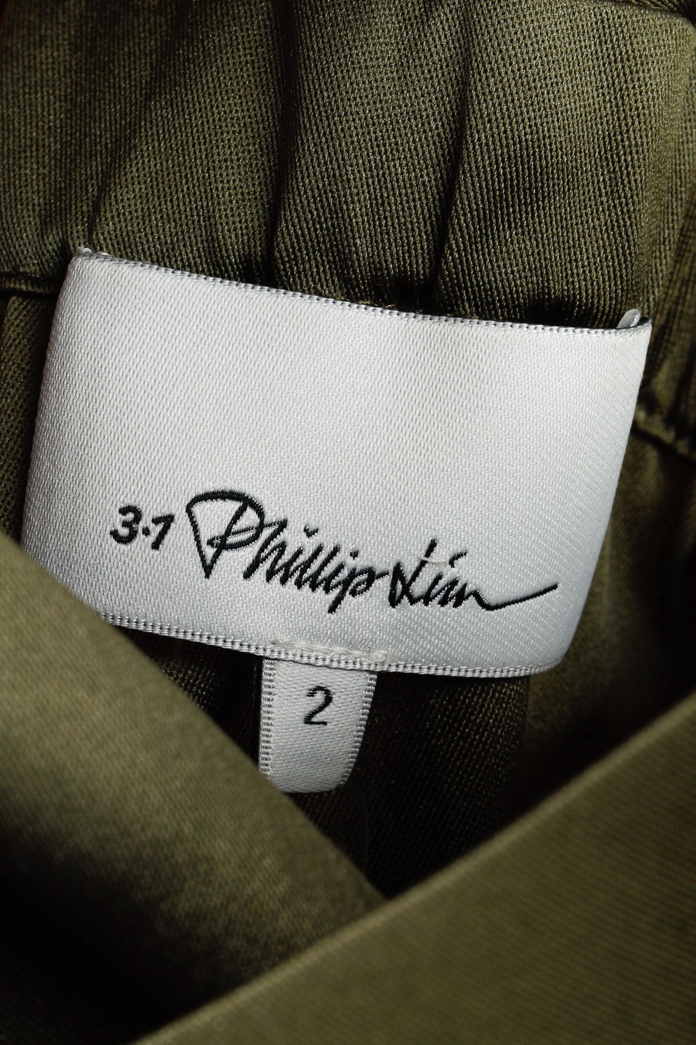 3.1 Phillip Lim 3.1 Phillip Lim SS/16 Runway Satin Cutout Knotted Midi Dress Size XS / US 0-2 / IT 36-38 - 4 Thumbnail