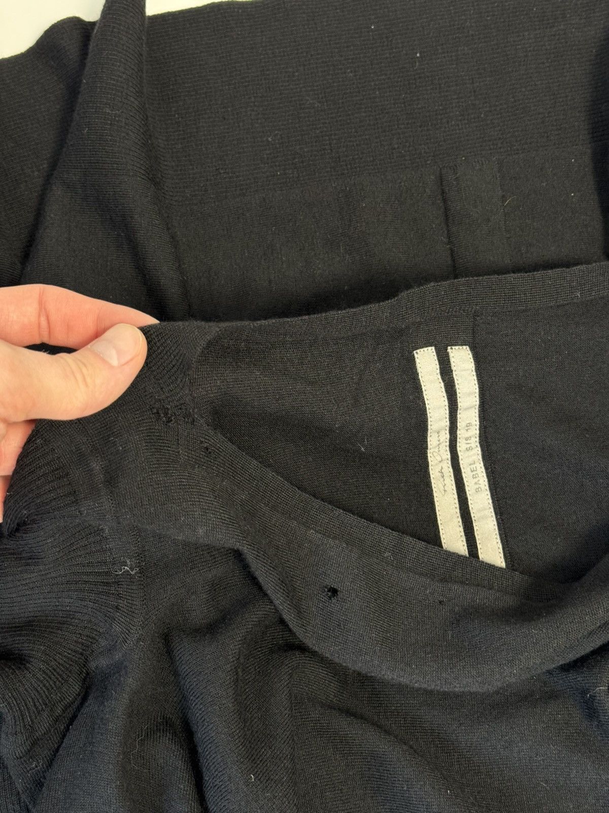 Rick Owens Rick Owens Poncho Black Avant Garde Style Minimalist Rare Size ONE SIZE - 20 Thumbnail