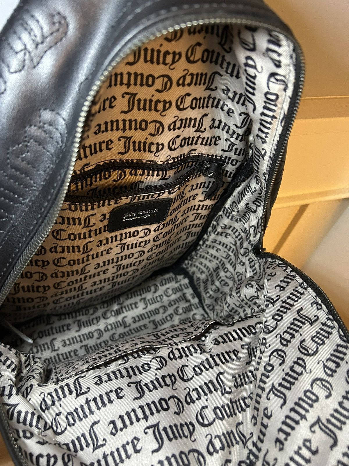 Juicy Couture Jeans Custom vintage reconstructed Juicy Couture piercing backpack Size ONE SIZE - 8 Thumbnail