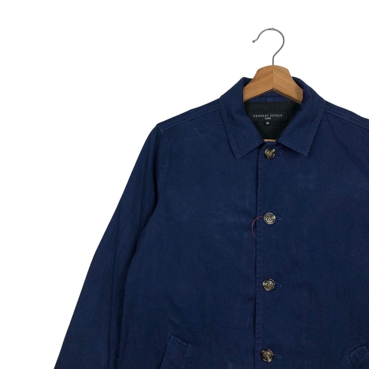 SHIPS 📌Vintage Chore Wool Jacket General Supply Ships Issey Miyake Size US M / EU 48-50 / 2 - 8 Thumbnail