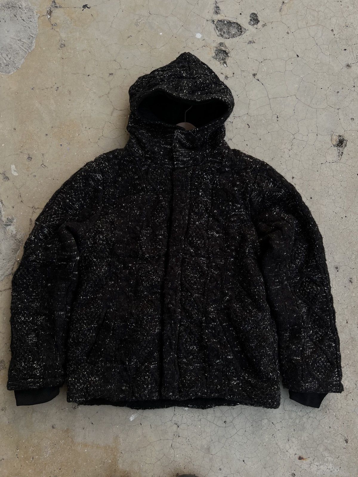 Le Grande Bleu (L.G.B.) Vintage Bearning Sho Hooded Tweet Jacket Size US L / EU 52-54 / 3 - 1 Thumbnail