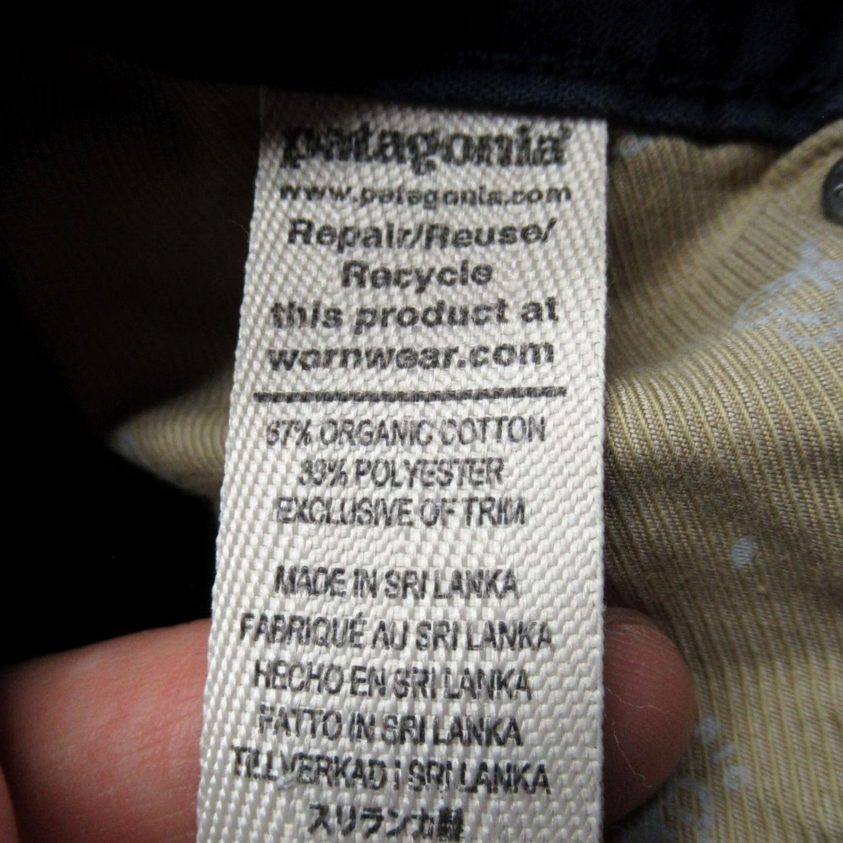 Patagonia Patagonia Jeans Mens 30X30 Navy Nena Straight Performance Twill Work Distressed Size US 30 / EU 46 - 6 Thumbnail