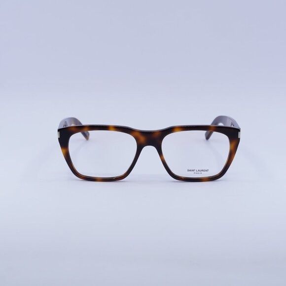 Saint Laurent Paris 🕶️ New Saint Laurent SL598OPT 003 Havana Eyeglasses 56mm Size ONE SIZE - 4 Thumbnail