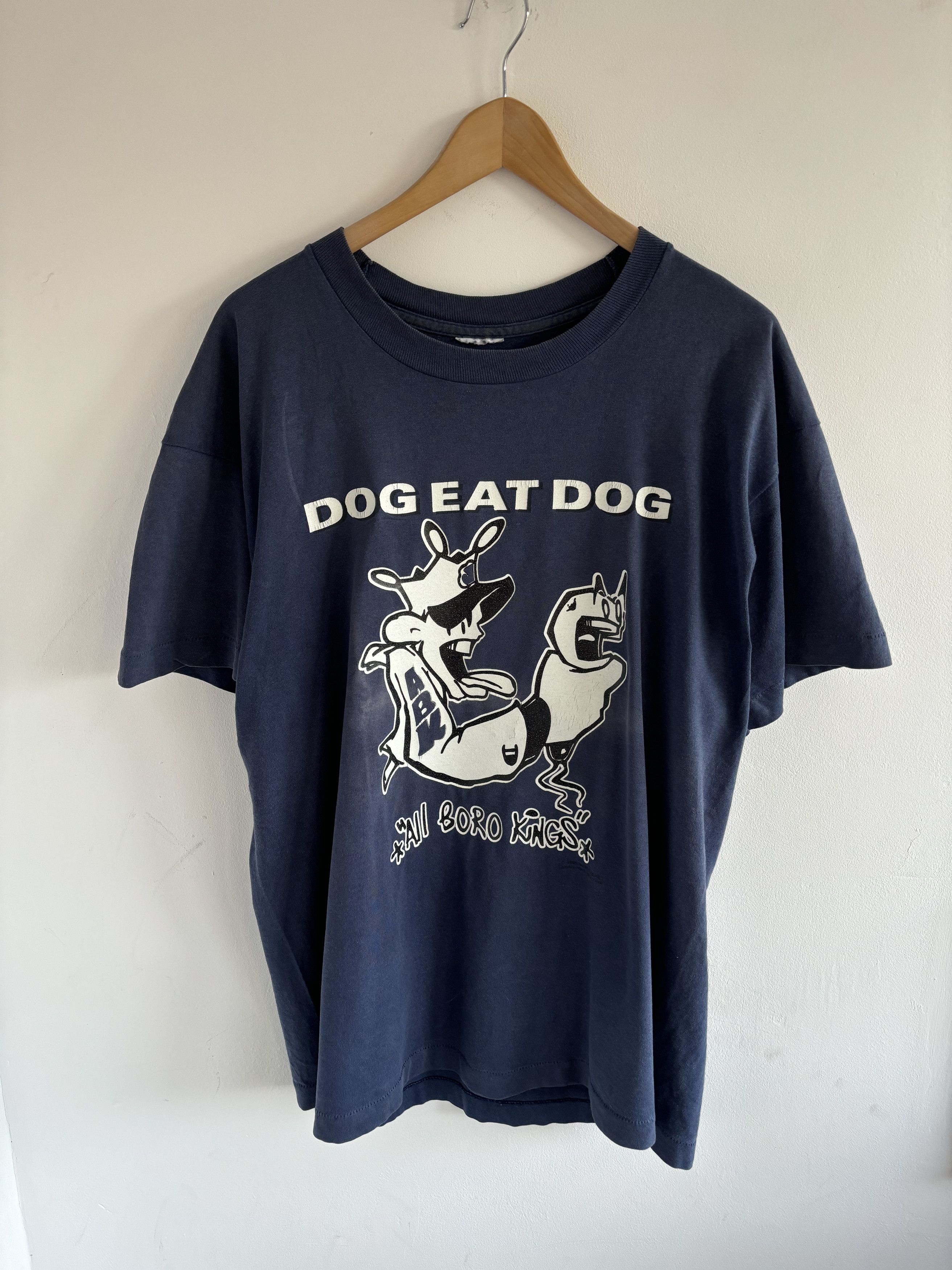 90's DOG EAT DOG T-shirt バンドT Vintage 90s Dog Eat Dog Shirt Longsleeve Size XL Punk