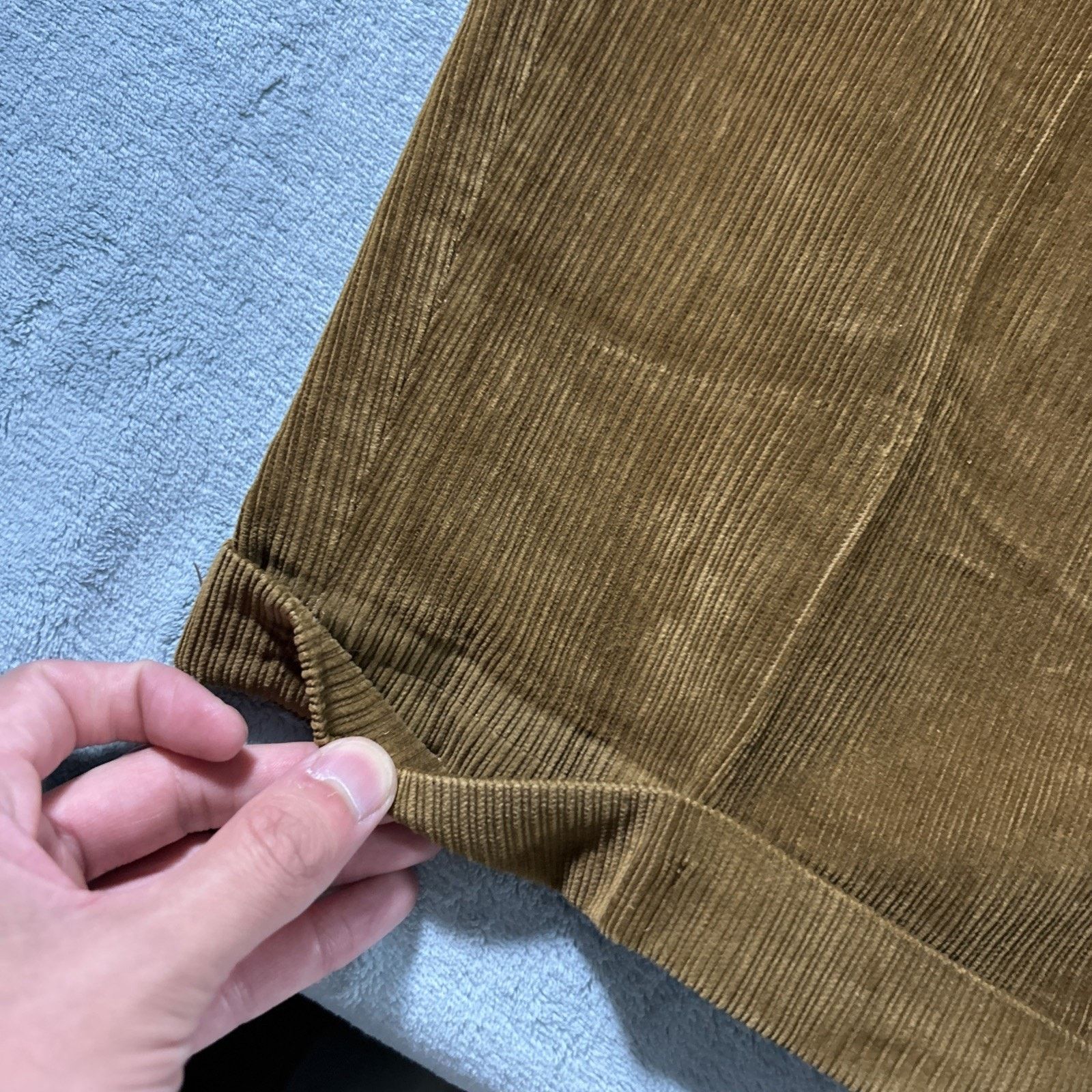 Ermenegildo Zegna Ermenegildo Zegna Corduroy Baggy Pants TG 54 XL 37x30 Loose Size US 37 - 8 Thumbnail