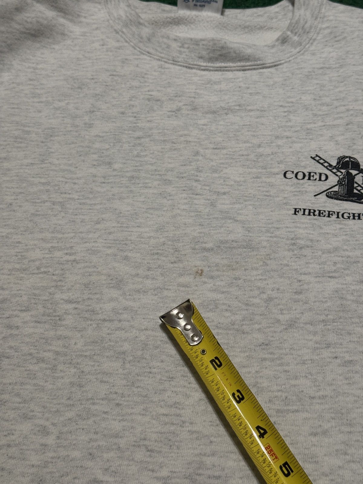 Vintage Vintage 90s Coed Naked Firefighting Leave Em Wet Sweatshirt Size M / US 6-8 / IT 42-44 - 9 Thumbnail