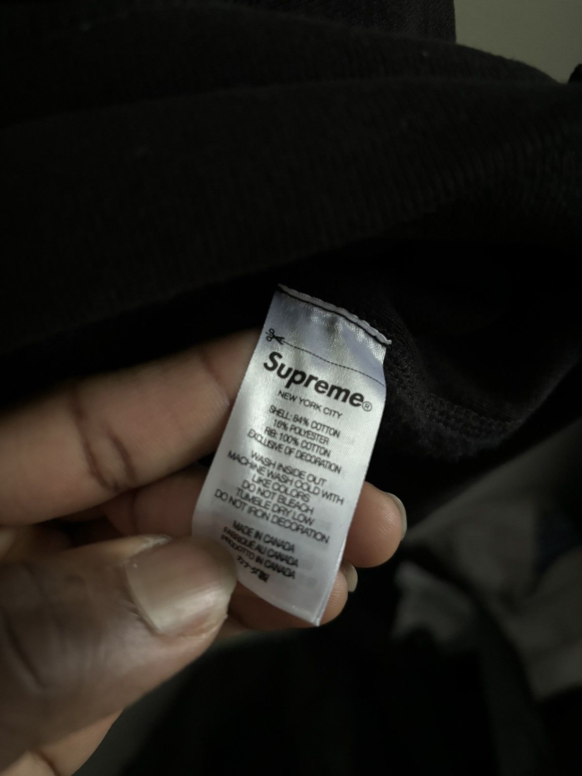Supreme (FW22) Supreme Capital Hooded Sweatshirt Hoodie - Black - XL Size US XL / EU 56 / 4 - 7 Thumbnail
