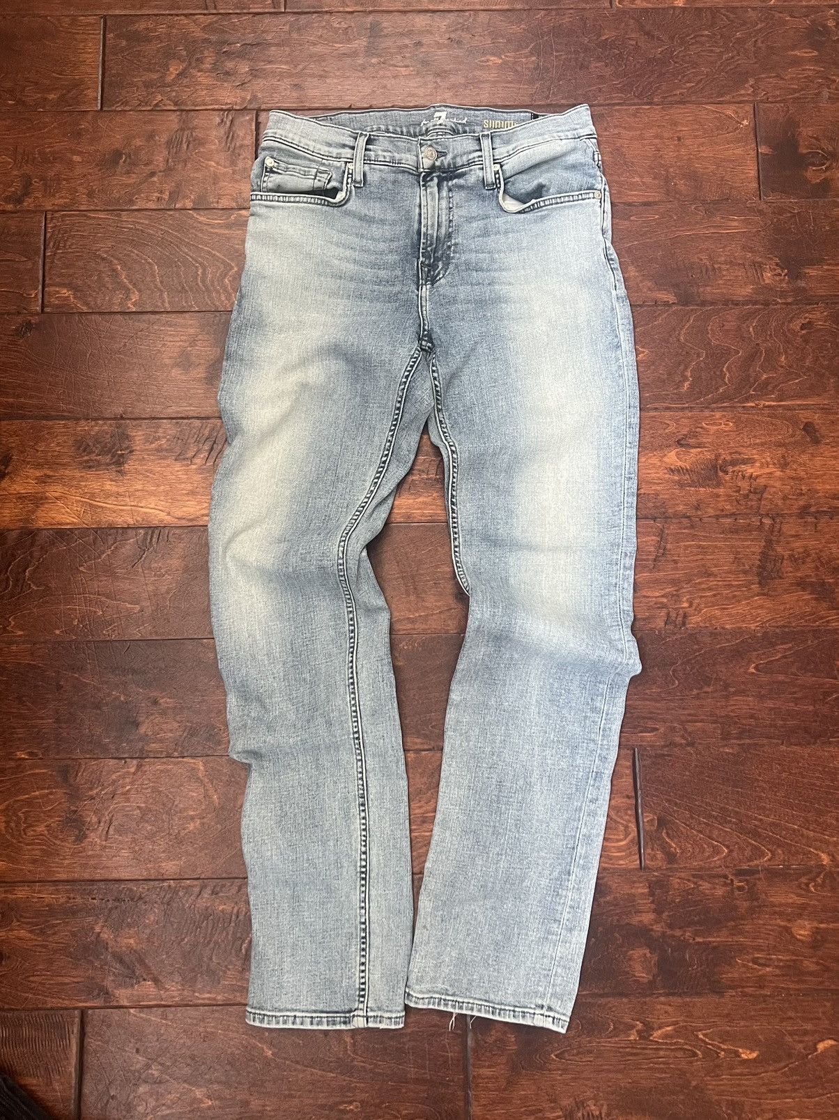 7 For All Mankind 7 Jeans Denim Bundle Size US 31 - 2 Thumbnail