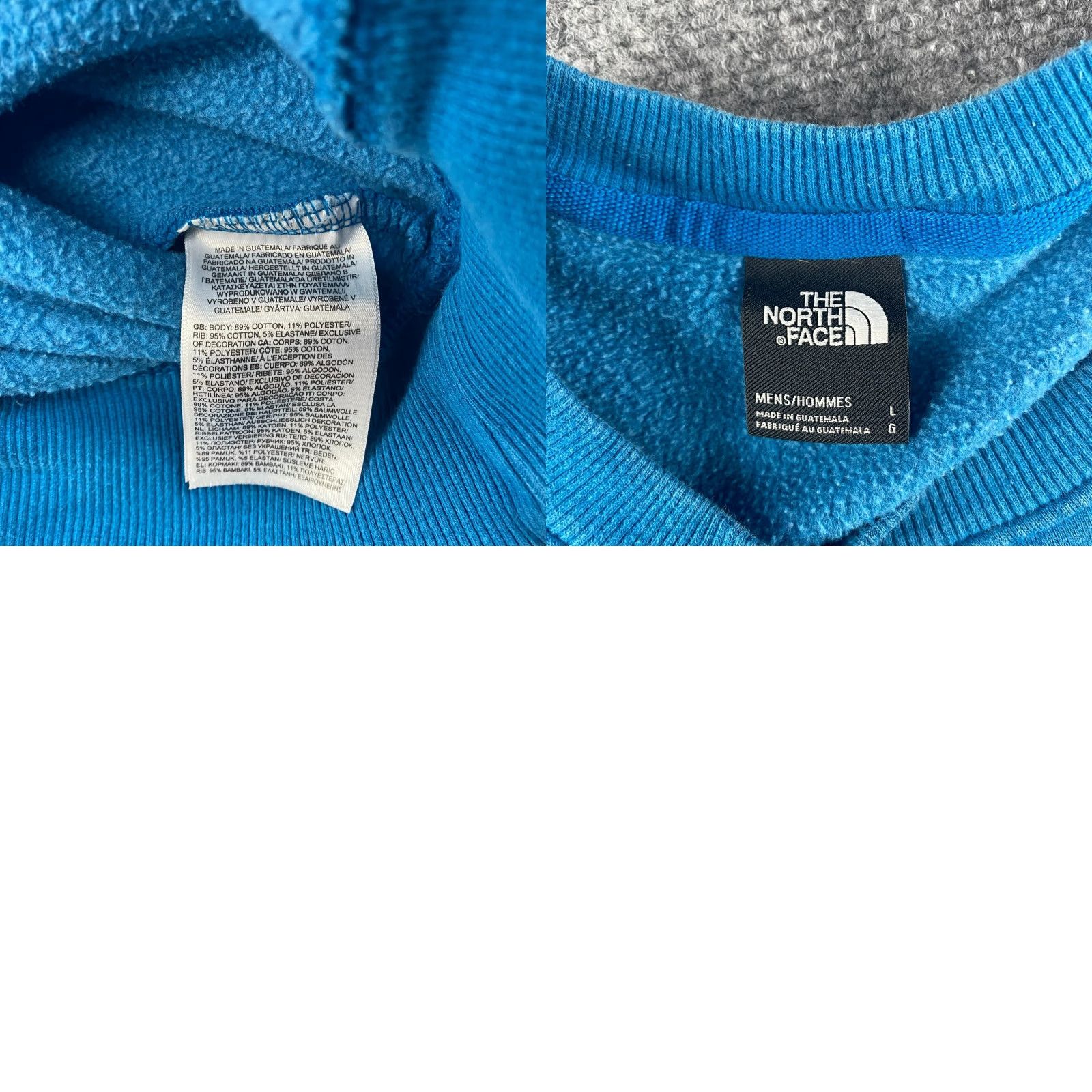 The North Face The North Face Sweatshirt Mens Large Blue Pullover Crew Neck Fleece Long Sleeve Size US L / EU 52-54 / 3 - 8 Thumbnail