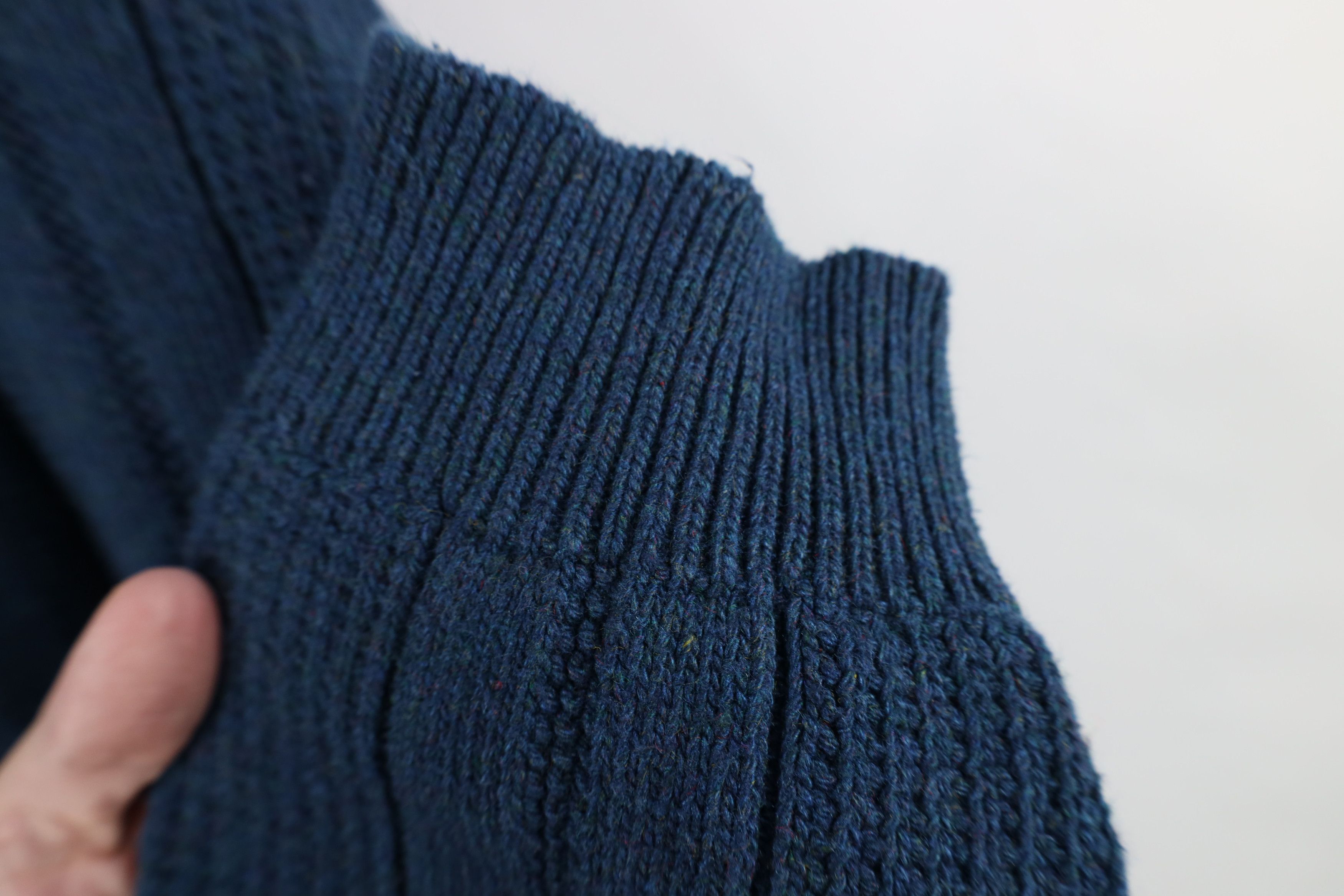 Vintage Vintage 90s Streetwear Chunky Ribbed Knit Crewneck Sweater Size US XL / EU 56 / 4 - 6 Thumbnail
