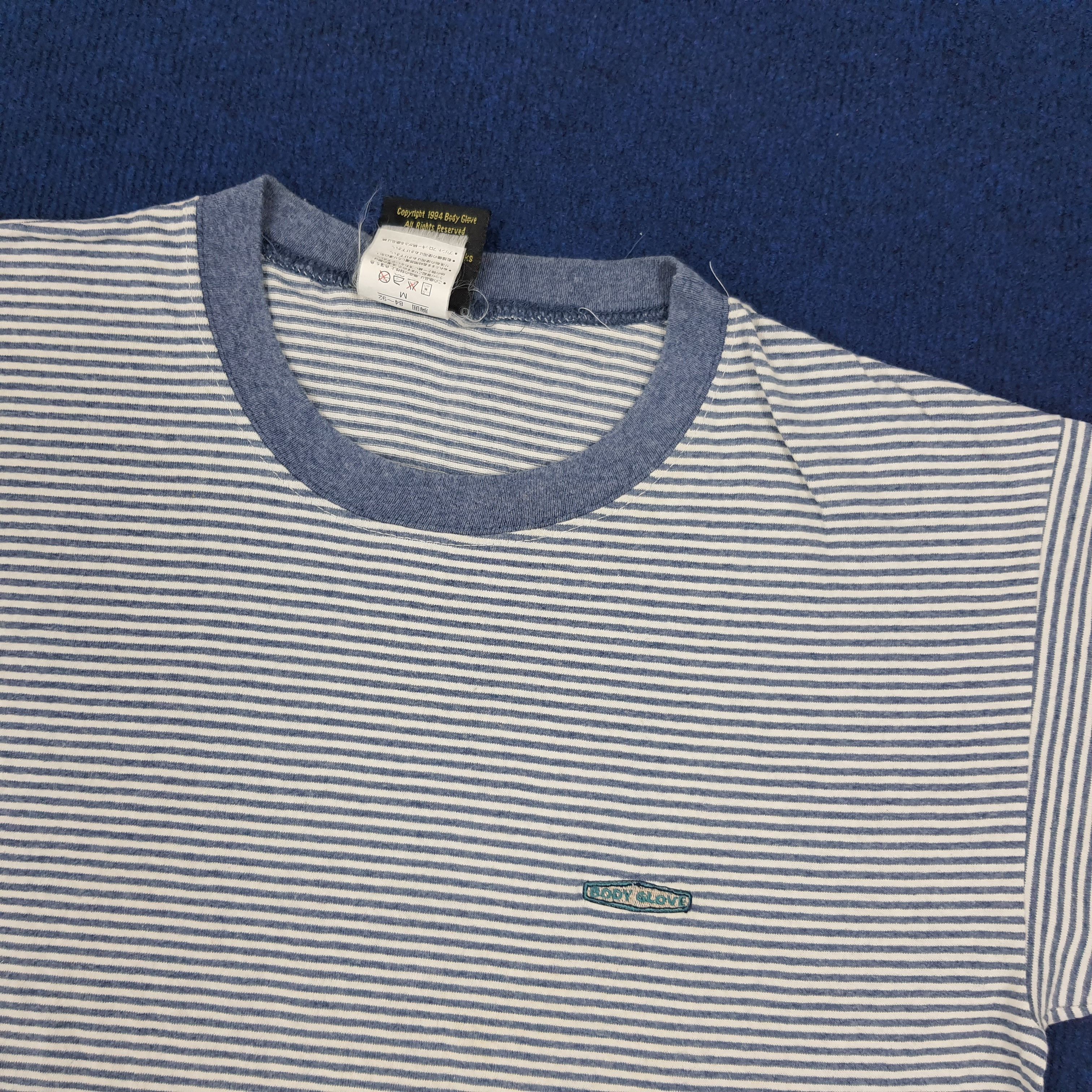 Body Glove × Vintage Vintage Body Glove Watersports Brand Stripes Tshirt Size US M / EU 48-50 / 2 - 2 Thumbnail
