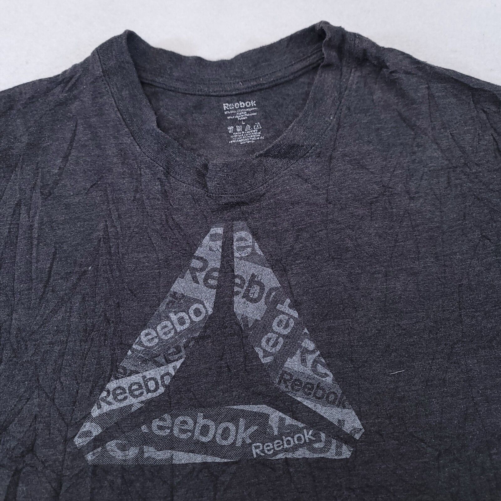 Reebok Reebok Pullover Graphic Pullover T Shirt Mens Size L Gray Size US L / EU 52-54 / 3 - 1 Thumbnail
