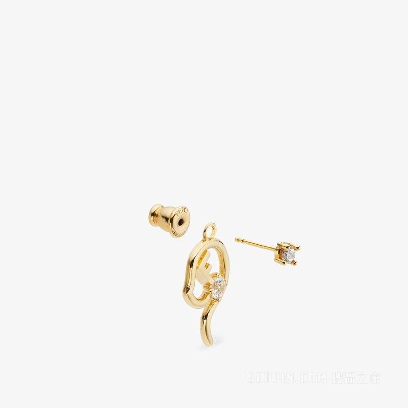 Fendi o1loc1c0824 Size: OS / Astrology Necklace in Golden Size ONE SIZE - 3 Thumbnail