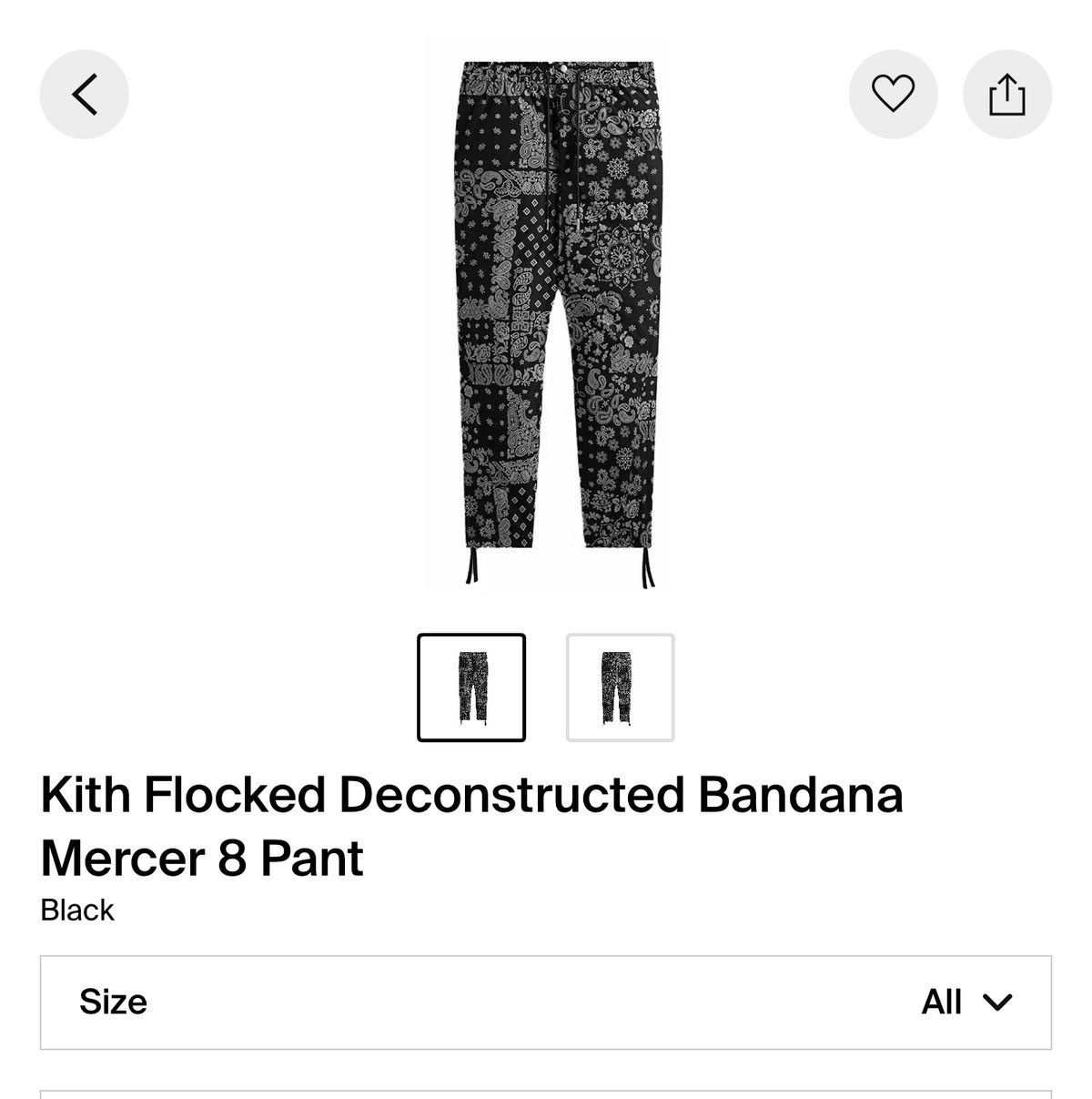 Kith Kith Double Weave Chatham Pant | Grailed