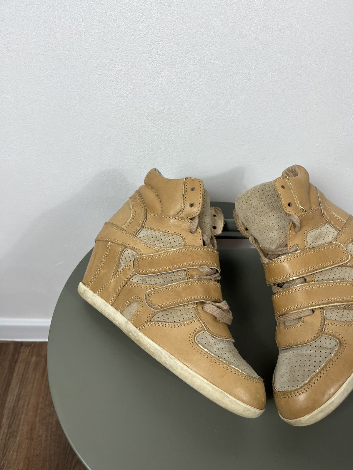 ASH Vintage ASH wedge sneakers beige brown size 40 Size US 9 / IT 39 - 2 Thumbnail
