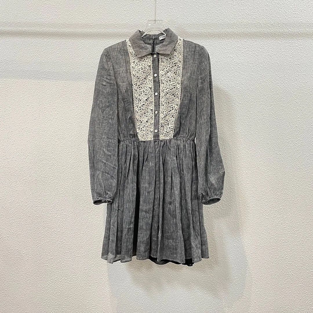Dior Dior Lace Panel Mini Dress Size 34 Size XS / US 0-2 / IT 36-38 - 1 Thumbnail