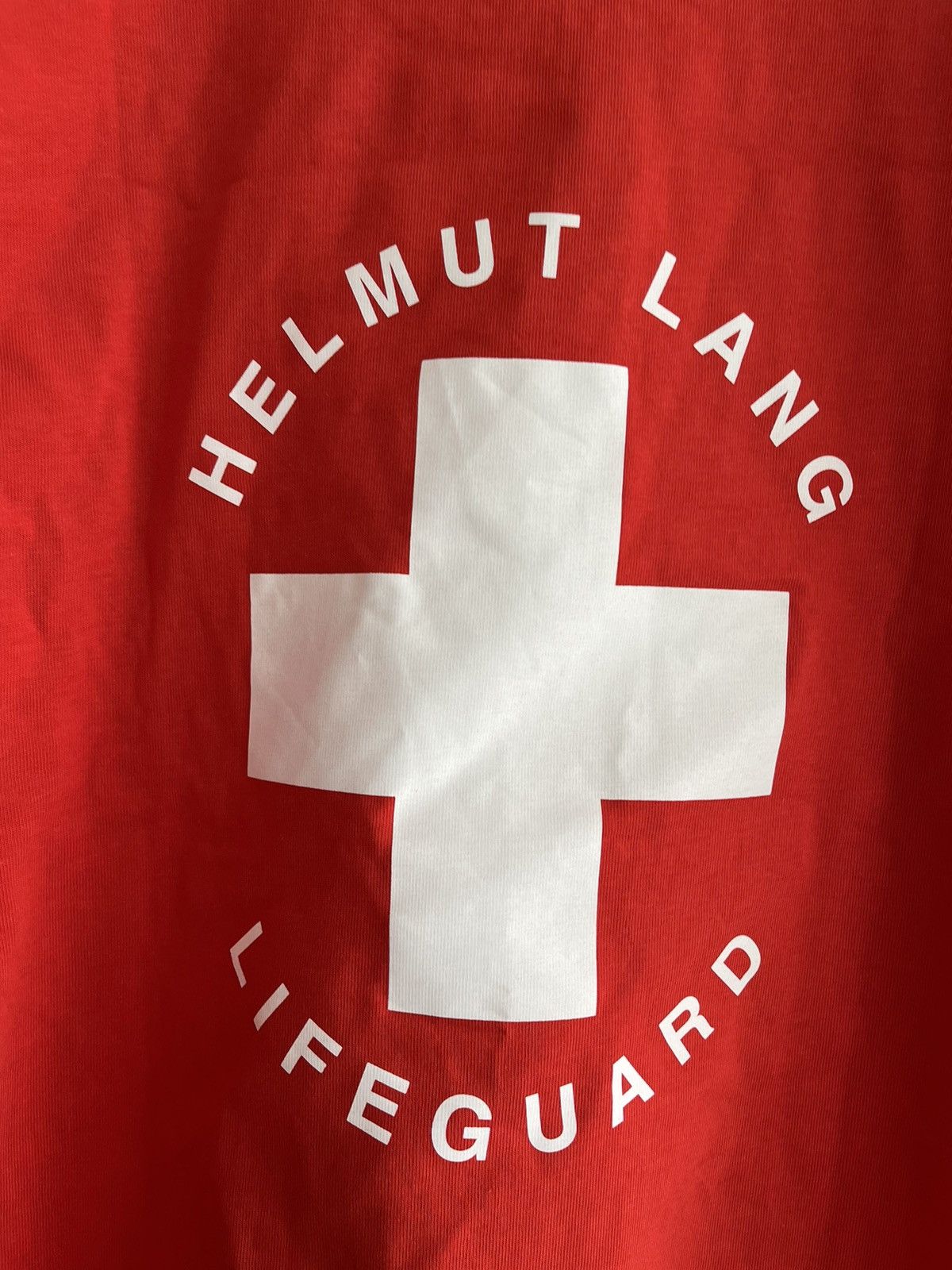 Helmut Lang Helmut Lang Limited Edition Brand New Runway Lifeguard Tee Size US XL / EU 56 / 4 - 7 Thumbnail