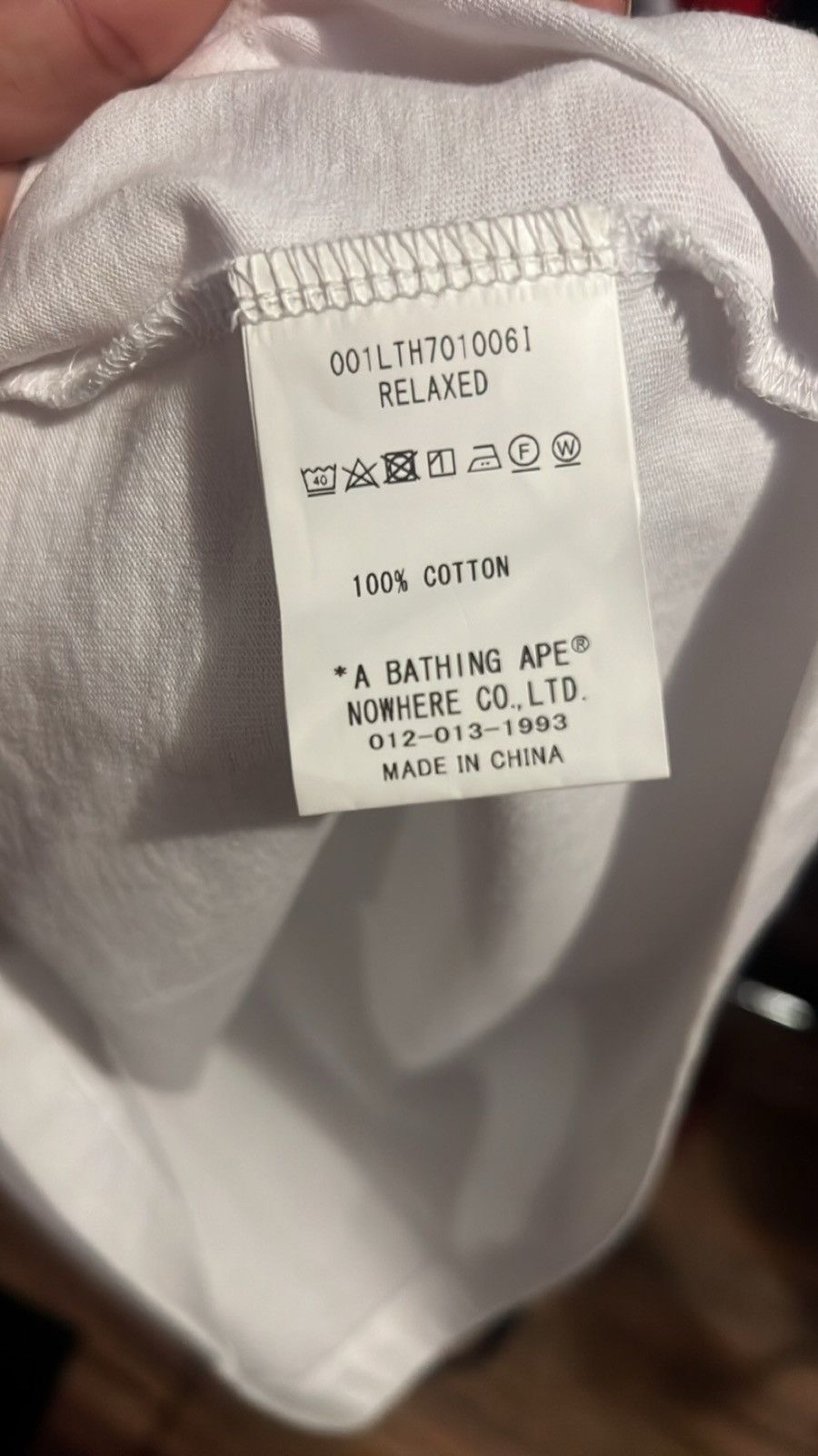 Bape BAPE embroidery relaxed fit Longsleve Size US M / EU 48-50 / 2 - 5 Thumbnail