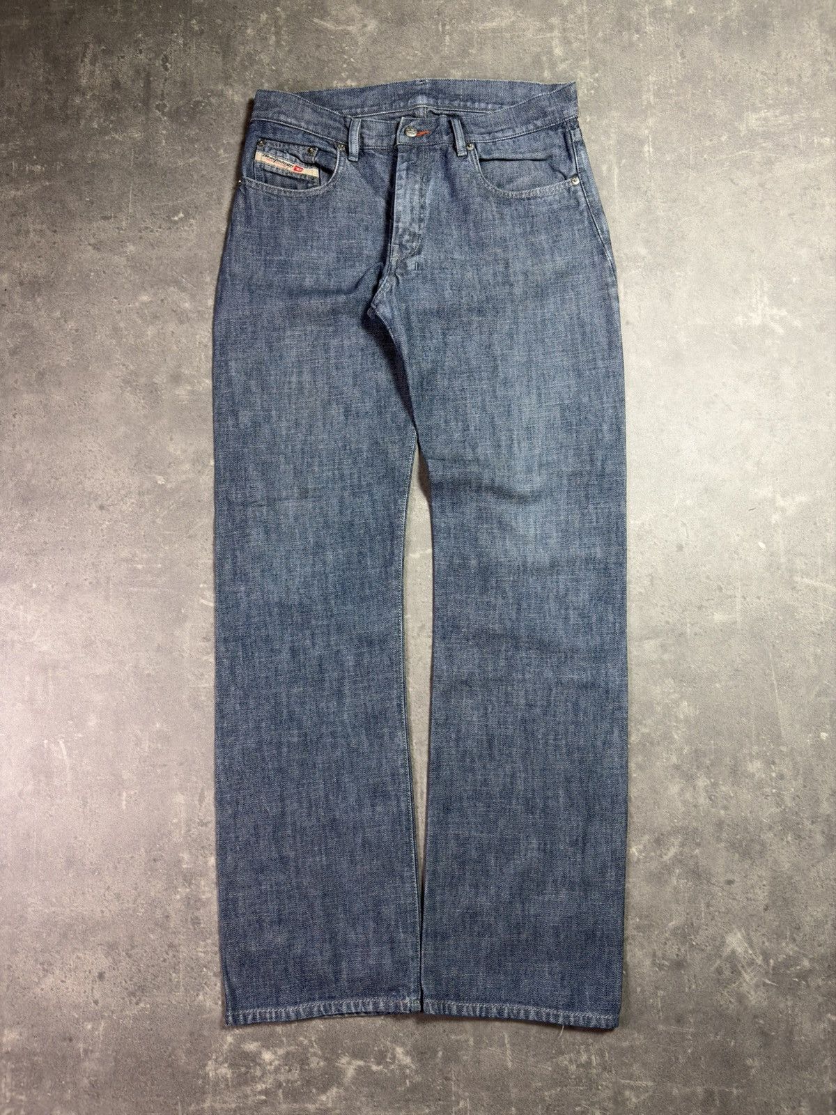 Diesel Diesel Recut Long Straight Denim Jeans 32 33 Indigo Rare Size US 32 / EU 48 - 1 Thumbnail