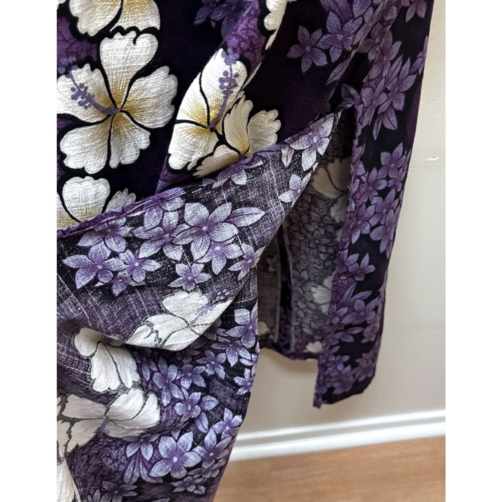 Hilo Hattie VINTAGE Hilo Hattie Hawaiian Aloha Dress Sundress Purple Floral Size 16 Womens Size XXL / US 16-18 / IT 52-54 - 7 Thumbnail