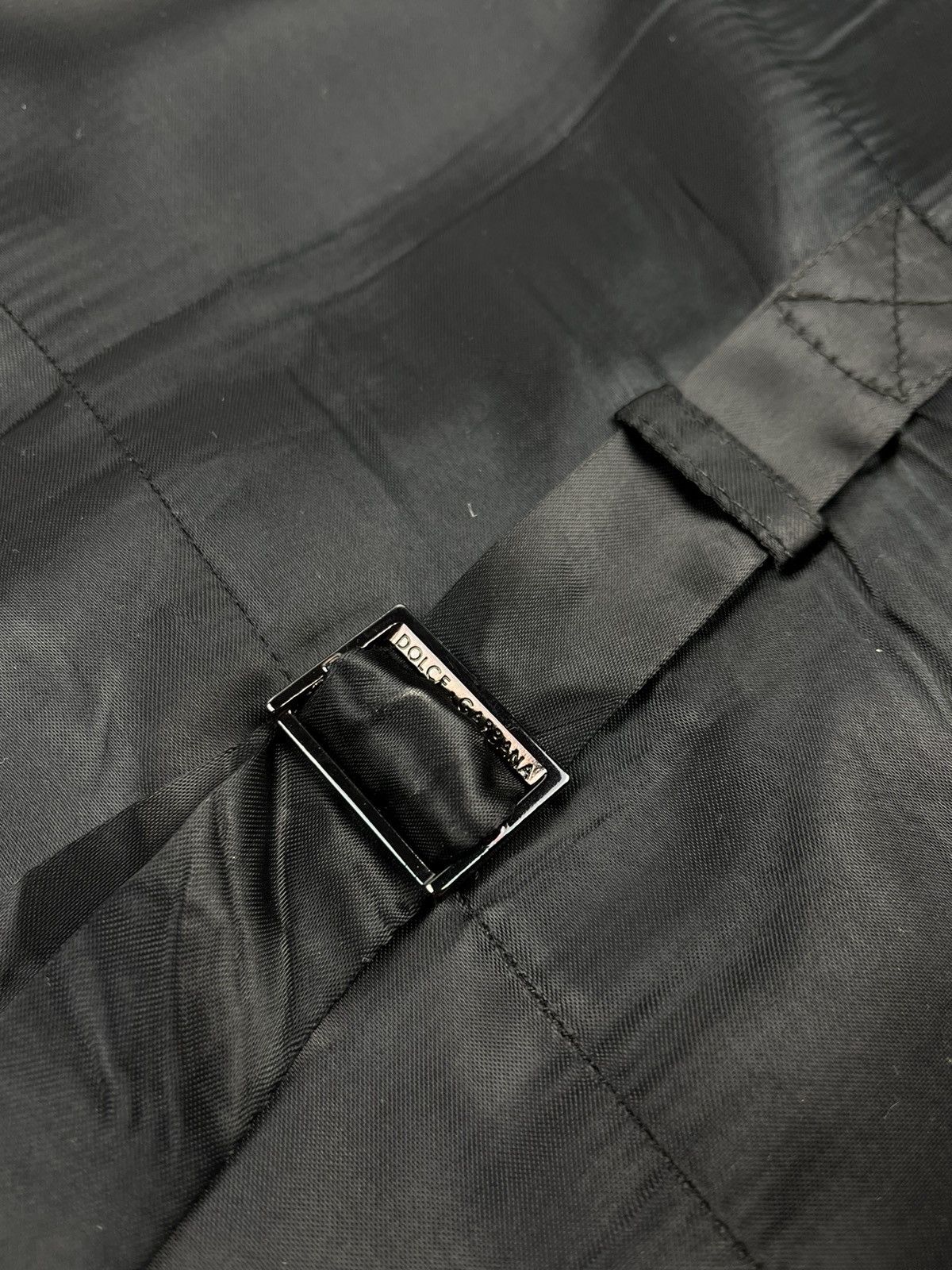 Dolce & Gabbana Dolce & Gabbana D&G black waistcoat formal gillet vest Size 50L - 6 Thumbnail