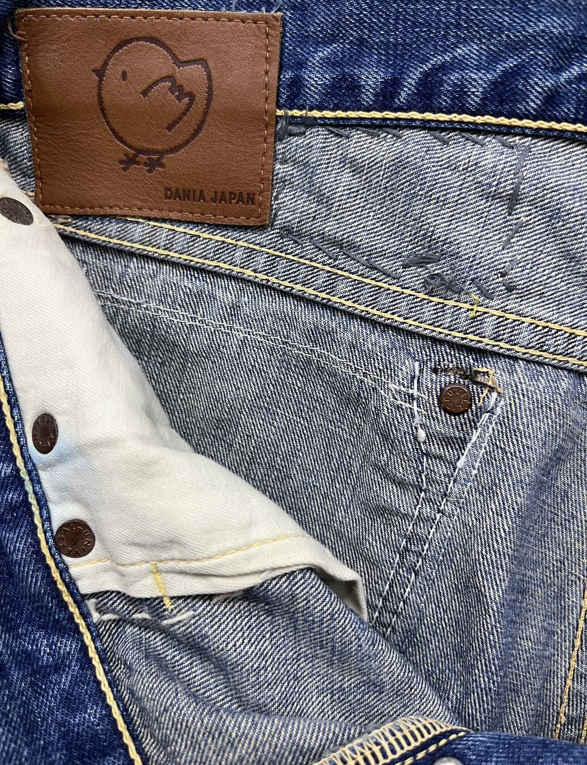 Japanese Brand 🔥Grunge Patchwork Distressed Original Selvedge Denim Japan Size US 32 / EU 48 - 19 Thumbnail