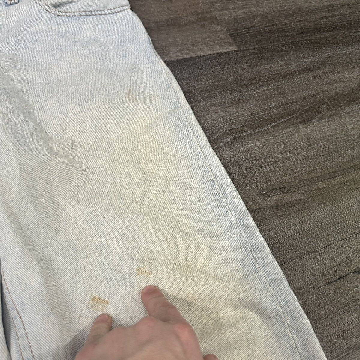 Levi's × StraightFaded × Vintage Vintage 80s Levi’s 505 Faded and worn jeans Size US 36 / EU 52 - 4 Thumbnail